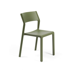CHAISE TRILL BISTROT EMPILABLE NARDI AGAVE  Made in EU