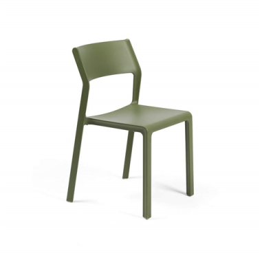 CHAISE TRILL BISTROT EMPILABLE NARDI AGAVE  Made in EU