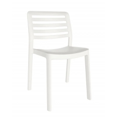 CHAISE WIND  BLANC  - IN / OUT - EMPILABLE Made in EU 2