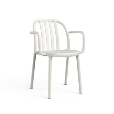 FAUTEUIL  EMPILABLE SUE BLANCHE Made in EU