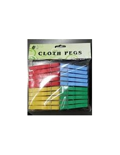 PINCE A LINGE ECO  PLASTIQUE  X20 - IRIS 2