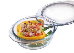 PLAT A FOUR  ROND + COUVERCLE 23 X 20 X 7 CM 1.5 LITRES 2