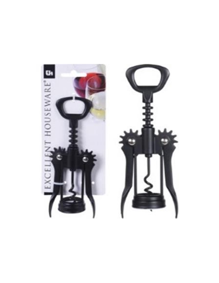 TIRE BOUCHON À AILETTES METAL NOIR