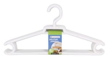 CINTRE PLASTIQUE BLANC QUALITÉ SUP