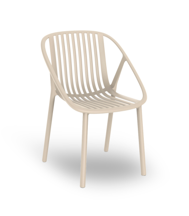 CHAISE BINI IVOIRE - IN / OUT Made in EU