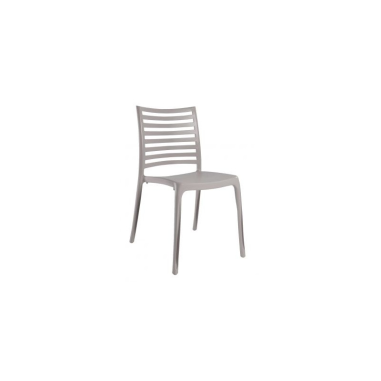 CHAISE SUNDAY GRIS PLATINIUM GROSFILLEX FRANCE **ESP**