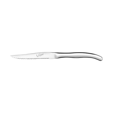 COUTEAUX A STEAK   VIRGULE  FORGÉ BRILLANT VIRGULE