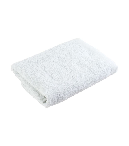 SERVIETTE DE TOILETTE FAIR 50 X100 CM BLANC 500GR/M² 100 % COTON ***PROMOTION***
