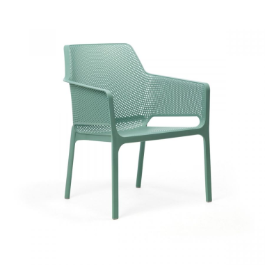 FAUTEUIL NET RELAX BLEU SALICE   - SALON NET NARDI Made in EU