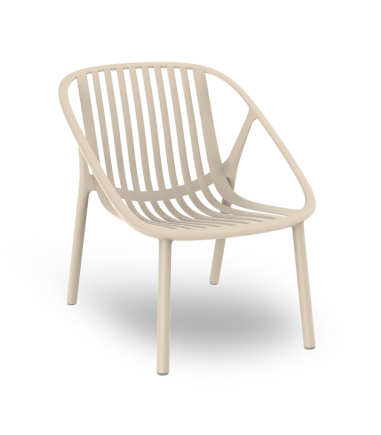 FAUTEUIL BINI LOUNGE IVOIRE - IN / OUT Made in EU