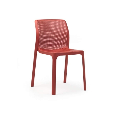 CHAISE  BIT  NARDI - CORAIL - AVEC FIBRE DE VERRE INJECTE  Made in EU