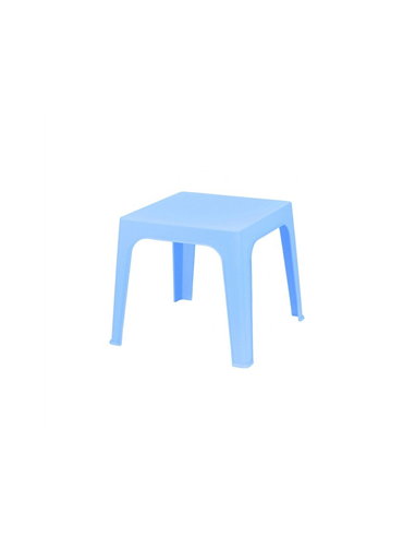 TABLE ENFANT JULIETA BLEU MONOBLOC PP 49 CM Made in EU