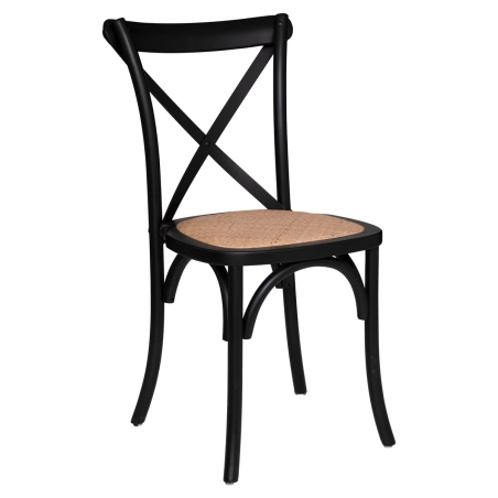 CHAISE IZAAK BISTROT HETRE NOIR