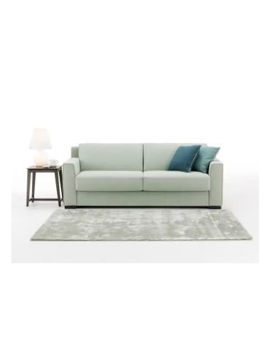 CANAPE CONVERTIBLE GRIS NEW JENNY 2PLACES - COUCHAGE 140X190 CM