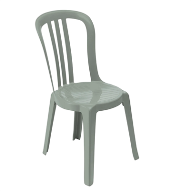 CHAISE DE JARDIN MIAMI BISTROT VERT TENDER - EMPILABLE GROSFILLEX FRANCE