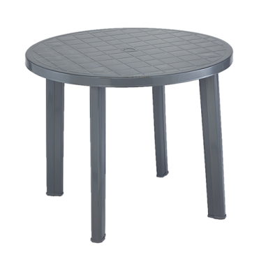 TABLE RONDE TONDO 90 CM  ANTHRACITE Made in EU