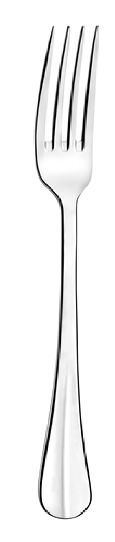 FOURCHETTE DE  TABLE  BAGUETTE 2.5MM  ACIER18/0