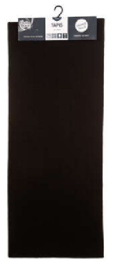 TAPIS D'ACCUEIL LONG NOIR 50 x 120 CM