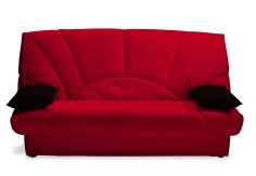 HOUSSE DE CLIC CLAC - 250GR/M² - ROUGE  -140X190