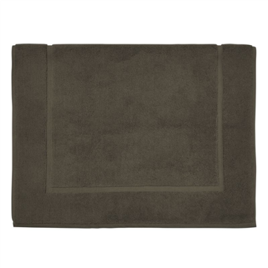 TAPIS DE SOL CHOCOLAT 700 GR/M² 100% COTON 50 X70 CM Made in EU