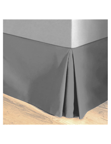 CACHE SOMMIER 160X200 X 30 CM -GRIS