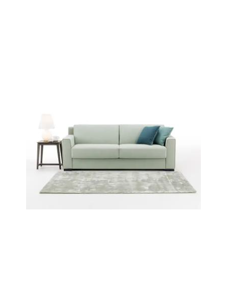 CANAPE CONVERTIBLE GRIS NEW JENNY 2PLACES - COUCHAGE 140X190 CM
