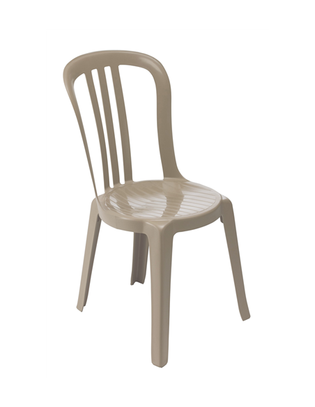 CHAISE DE JARDIN MIAMI BISTROT LIN  - EMPILABLE GROSFILLEX FRANCE