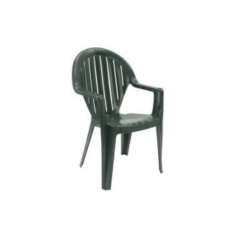 FAUTEUIL DE JARDIN MIAMI CLUB VERT - GROSFILLEX FRANCE