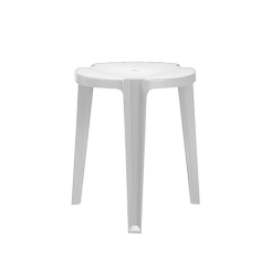 TABLE GUERIDON EMP SUN D60 BLANC - GROSFILLEX FRANCE