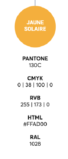 PARASOL PVC  2 x 2 m - COULEUR JAUNE SOLAIRE SANS LOGO ECG