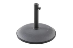 PIED DE PARASOL CIMENT  GRIS  25KG  JUSQU'A 5.2 CM