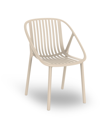 CHAISE BINI IVOIRE - IN / OUT Made in EU