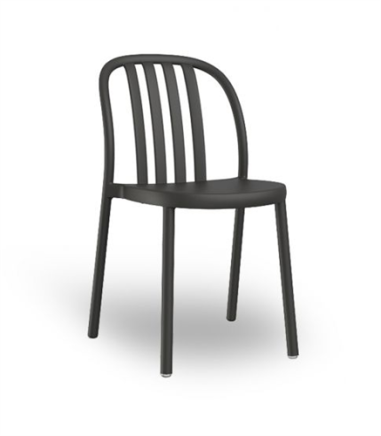 CHAISE SUE LAMAS NOIRES Made in EU