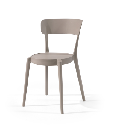 CHAISE CASA TURTLE DOVE - POLYPRO - FIBRE VERRE EMPIL Made in EU