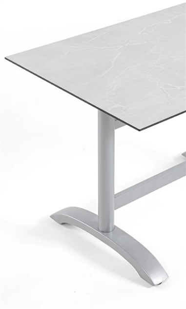 PLATEAU COMPACT 70X70XH1CM VULCANO MARBRE GROSFILLEX FRANCE - destockage