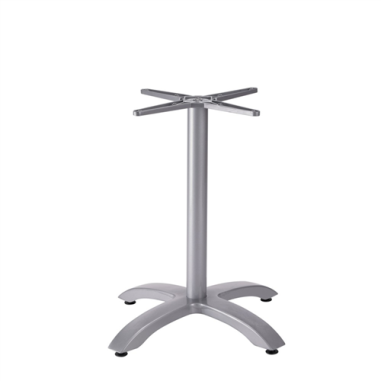 PIED ECOFIX SIMPLE COULEUR ALU -  NON RABATABLE - GROSFILLEX FRANCE