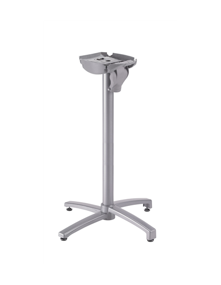 PIED ALU GRIS -- HAUT  X ONE  RABATTABLE- GROSFILLEX FRANCE