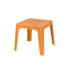 TABLE ENFANT JULIETA ORANGE MONOBLOC PP 49 CM - Made in EU