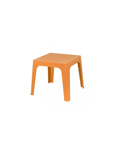 TABLE ENFANT JULIETA ORANGE MONOBLOC PP 49 CM - Made in EU