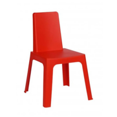 CHAISE ENFANT ROUGE JULIETA Made in EU