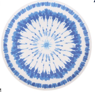 ASSIETTES PLATES EN MELAMINE