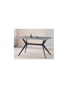 TABLE HERCULE CERAMIK GRIS MARBRE - 160x80CM 2