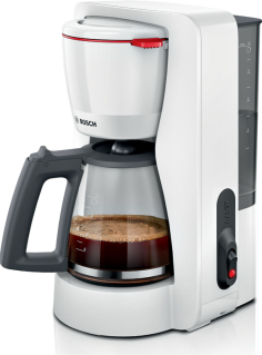 CAFETIERE ELECTRIQUE BOSCH **MYMOMENT** BLANC TKA2M111 - 10/15 TASSES