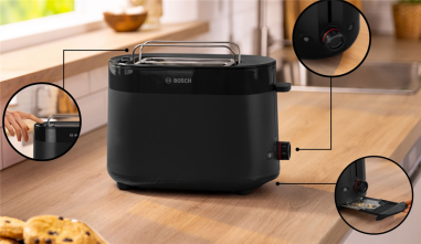 TOASTER BOSCH COMPACT  **MYMOMENT** NOIR- TATM123