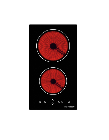 PLAQUE VITROCERAMIQUE TACTILE  2  FEUX CANDY CDH30