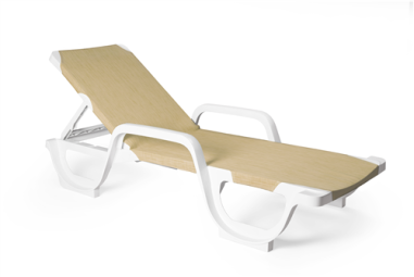 BAIN DE SOLEIL LENA TOILETEXTILENE ECRU STRUCT/BLANC