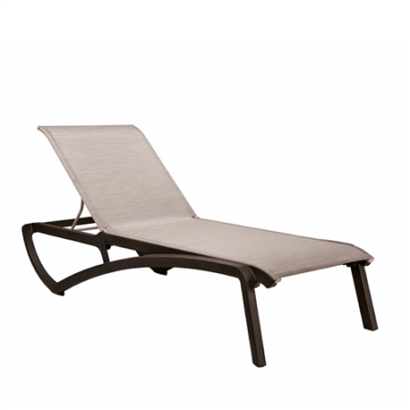 BAIN DE SOLEIL  SUNSET NOIR VOLCANIC/TOILE GRIS CHINE - GROSFILLEX® FRANCE