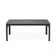 TABLE BASSE 100CM  NET ANTHRACITE  - SALON NET NARDI Made in EU 2