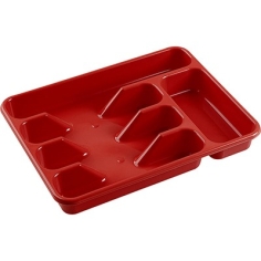 RANGE COUVERTS 5 CASES CERISE / FUSCHIA **ESP**