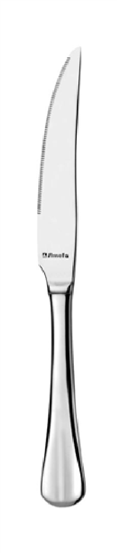 COUTEAU A STEAK  BAGUETTE  ACIER18/0